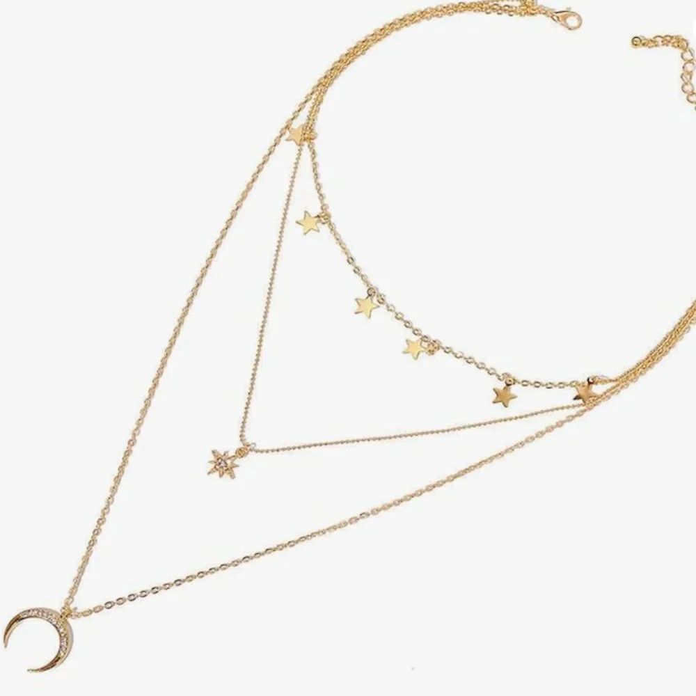 NEW! STAR LOVE Multilayer Necklace